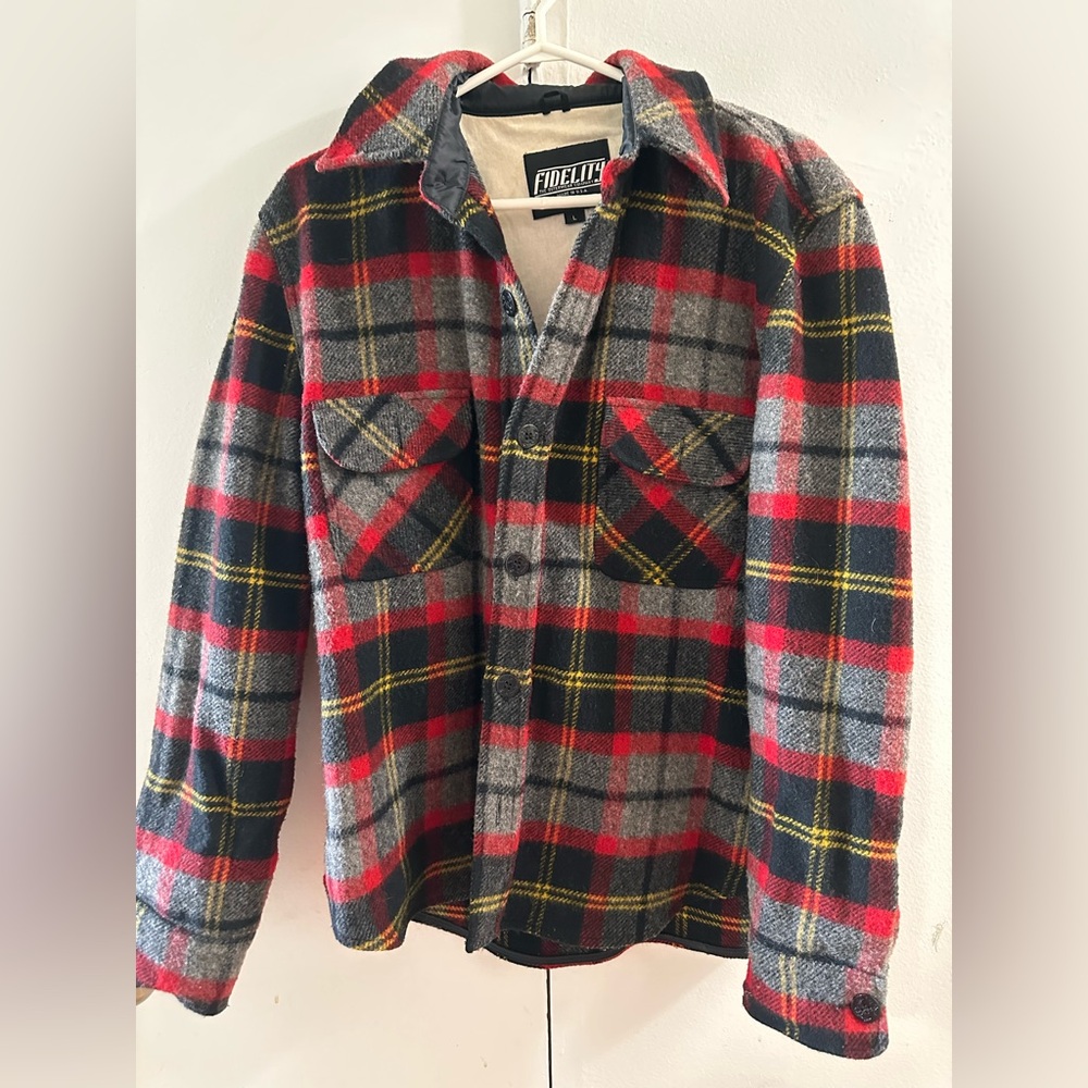 Men’s Vintage Fidelity Wool Shacket